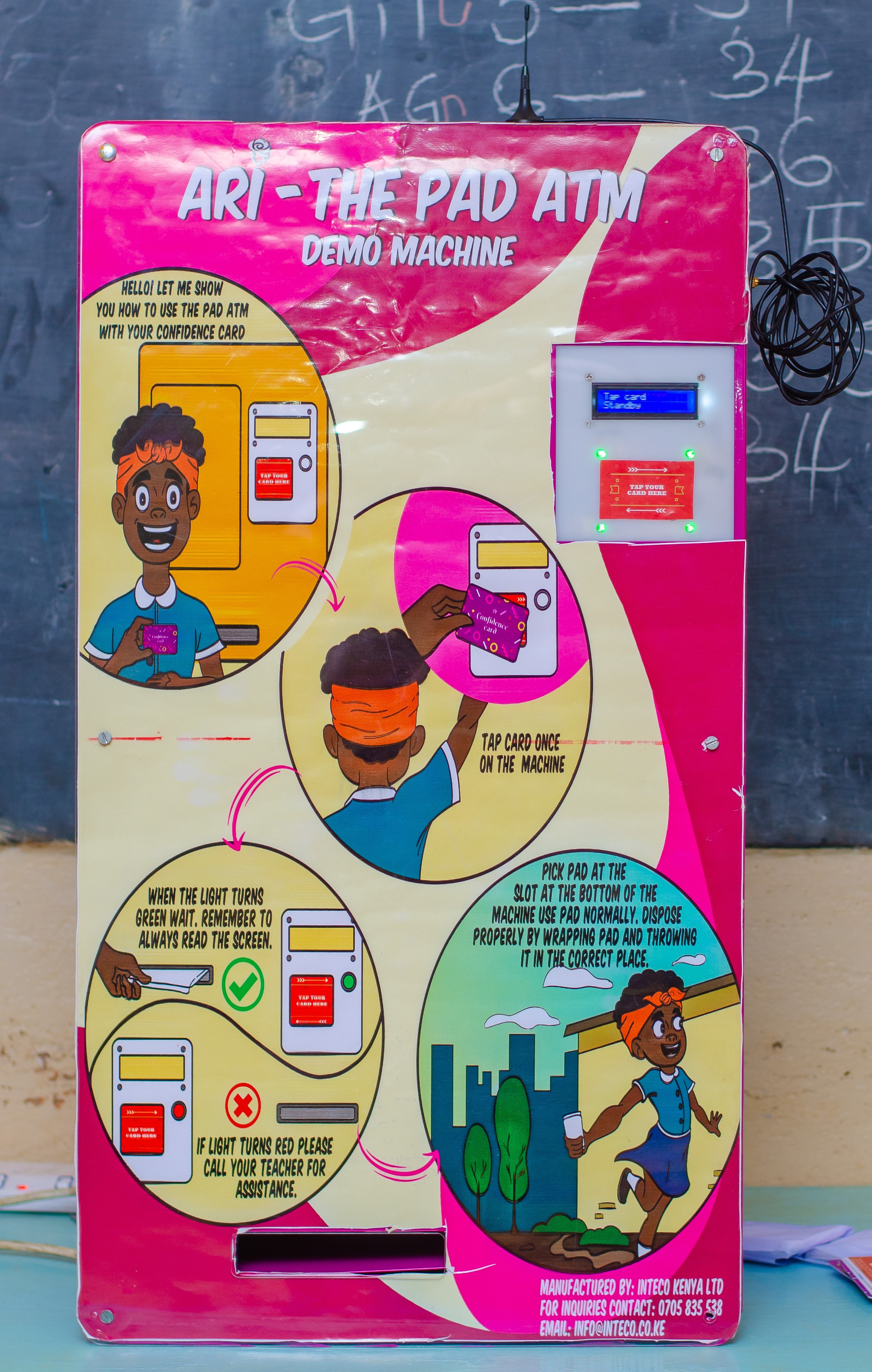 sanitary pad dispenser